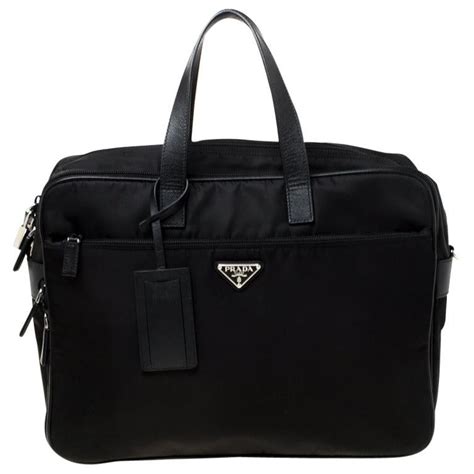 Prada nylon laptop bag